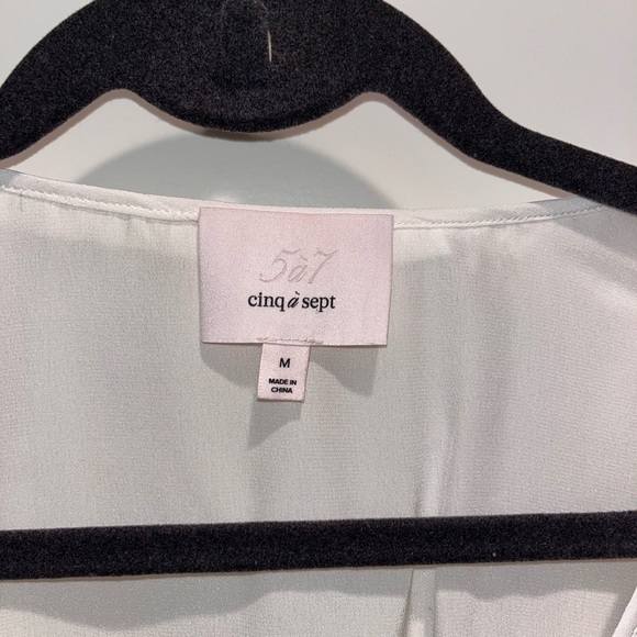 White Sheer Blouse - Picture 8 of 14